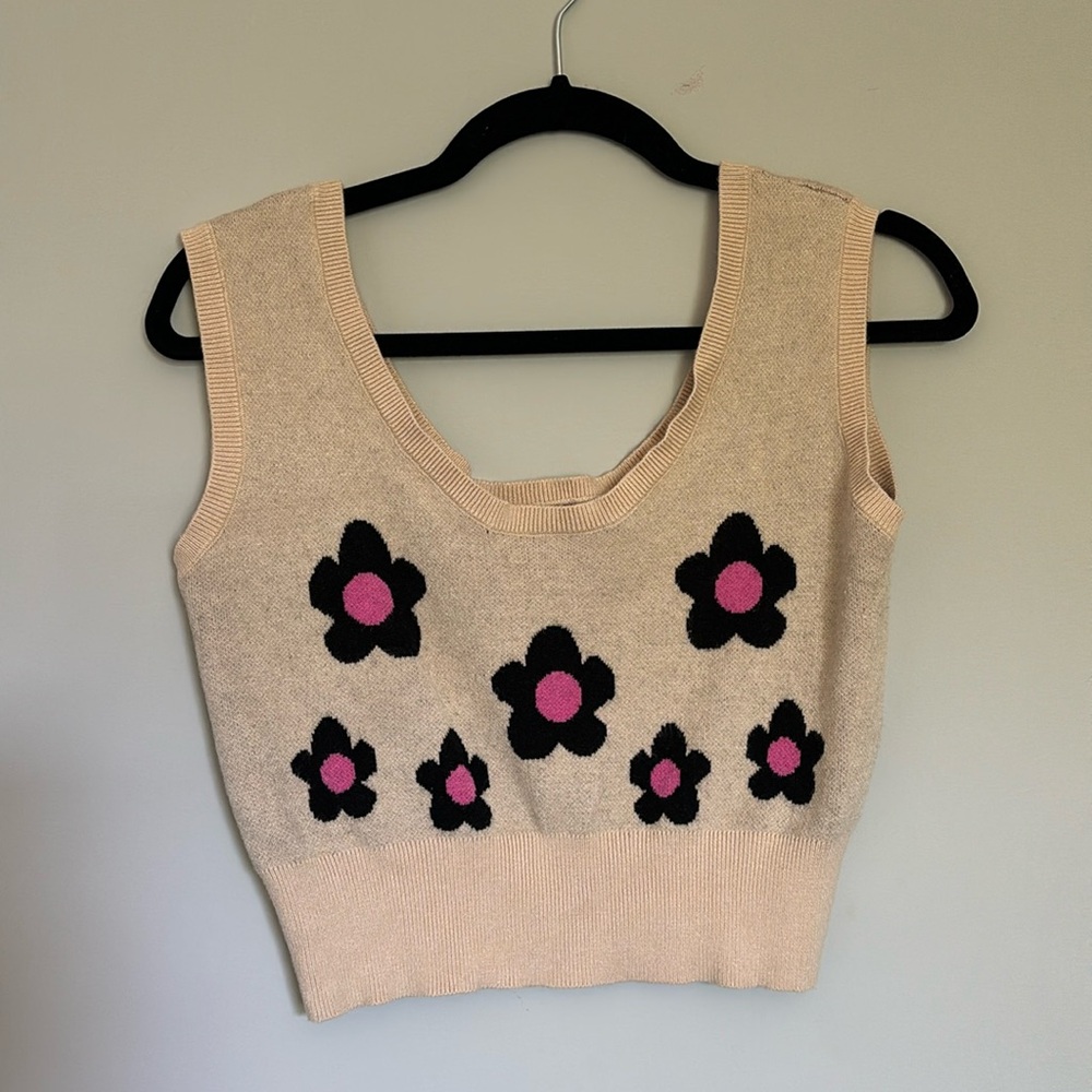 Bailey Rose Crop Sweater Top